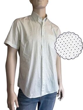 J. Crew Shirt Secret Wash Shirting Button Down Collar Sustainable 100% Cotton